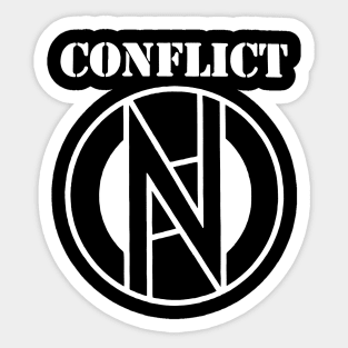 Conflict Sticker